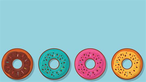 donut seamless pattern background continuous donut pattern seamless