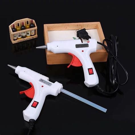 20W Electric Heating Melt Glue Gun Hot Melt Glue Gun DIY Tools Hot Melt Gun Stick With Stand