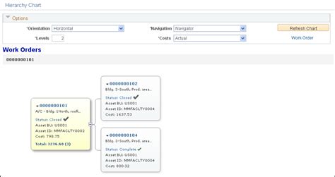 viewing  editing work orders work order task  asset components