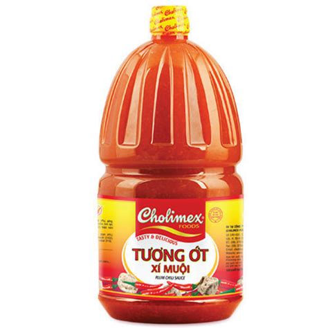 Cholimex Plum Chiu Chili Sauce 2 1kg X 6 Bottles Vietnam FMCG GOODS