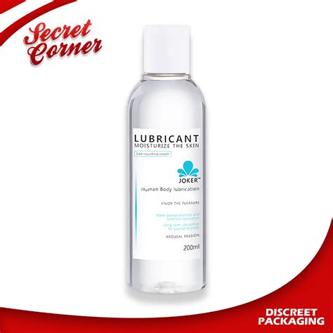 Secret Corner Joker Smooth Blue Ml Water Based Sex Lubricant For Anal And Vaginal Lube Sex