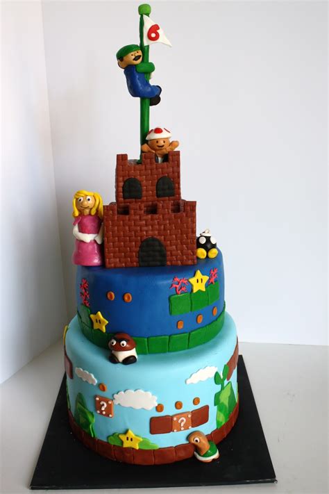 SAB Cakes!: Mario Birthday Cake