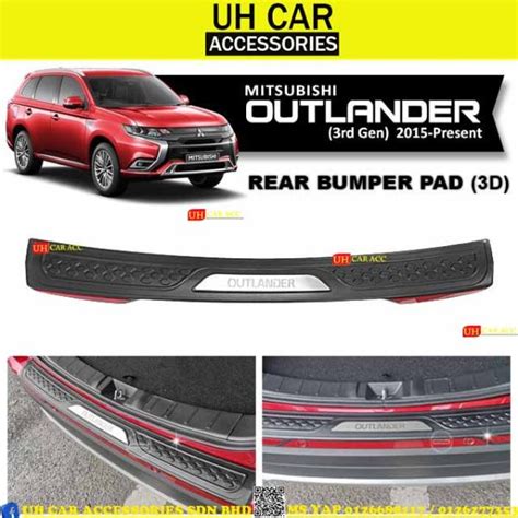 Mitsubishi Outlander Rear Bumper Protector Guard Uh Car