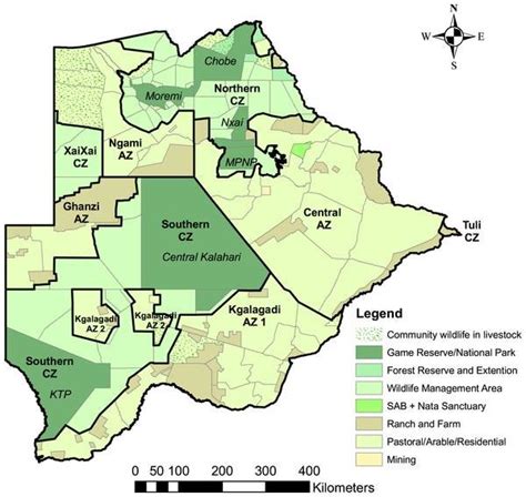 2 Protected Areas In Botswana Source Winterbach Et Al 2015 5