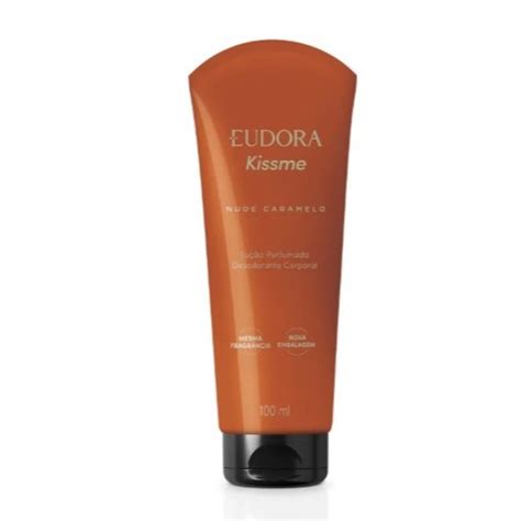Loção Hidratante Desodorante Corporal Kiss Me Nude Caramelo ml Shopee Brasil