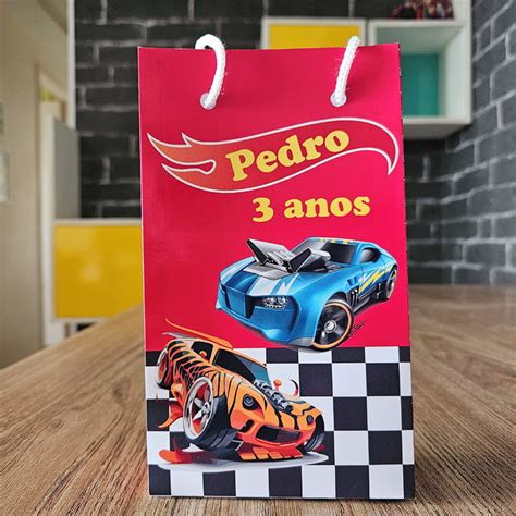 Sacolinha Hot Wheels Elo7 Produtos Especiais