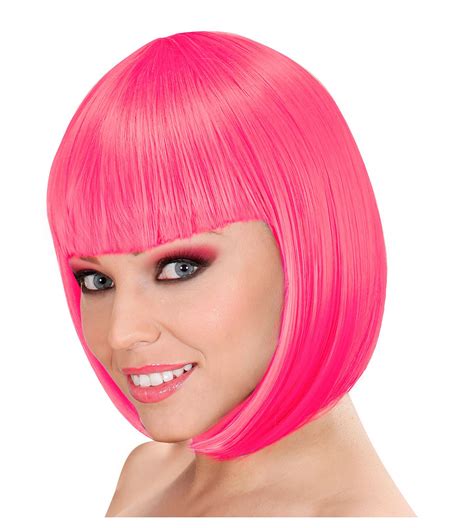 HOT PINK LOU LOU WIG in box Abracadabra Liège