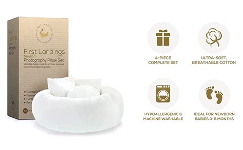 First Landings Newborn Photography Props Photo Donut Prop And