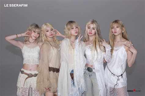 Le Sserafim Th Mini Album Hot Jacket Photo Sketch Kpopping