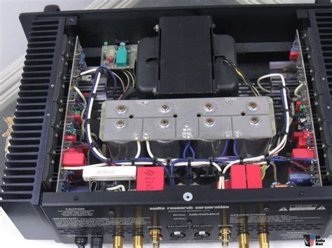 Audio Research D Mk Ii Amplifier With Black Face Plate Photo