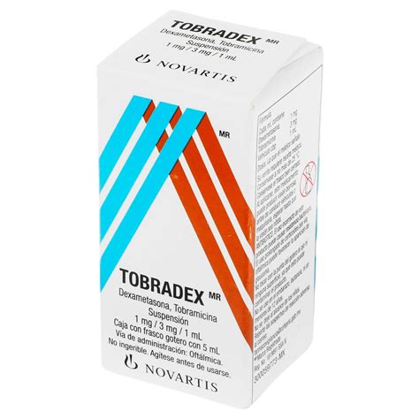 Tobradex Gotas 0.1%/0.3% 5Ml (Dexametasona/Tobramicina) — WeCare Pharma