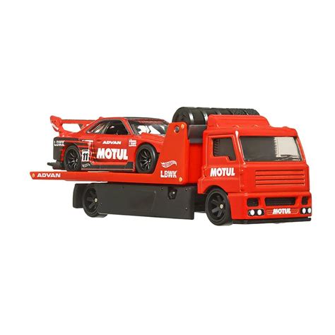 Set Masinute Hot Wheels Premium Lb Er Super Silhouette Nissan Skyline Fleet Street Team