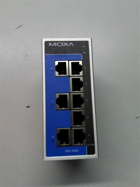 Moxa EDS-208A - Defekt, Unmanaged Ethernet Switch, 39,00