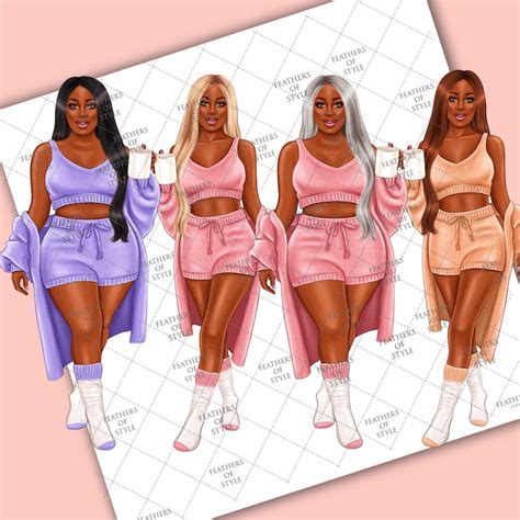 Boss Babe Clipart Planner Girl Clipart Fashion Girl Clipart Etsy