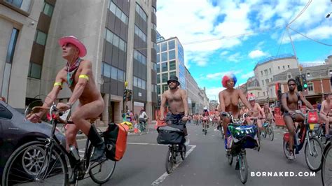 World Naked Bike Ride 2024 London 4K Film BORNAKED