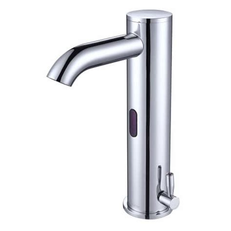 Automatic Sensor Bathroom Faucet Hole Touchless Hot Cold Above Counter Sink Mixer Tap
