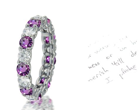 Best Custom Purple Sapphire Diamond Eternity Ring 2025 Custom Made Rings