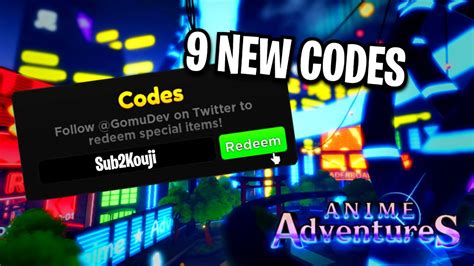 All New Codes Playing The New Anime Adventures Game Youtube