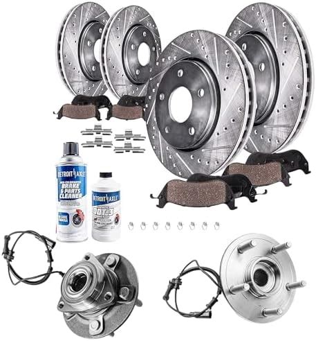 Amazon Detroit Axle Wheel Bearing Hubs Brake Kit For 2014 2018