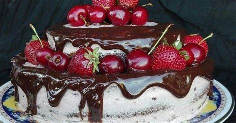 Kantinho Da Lili Naked Cake De Chocolate E Frutos Vermelhos