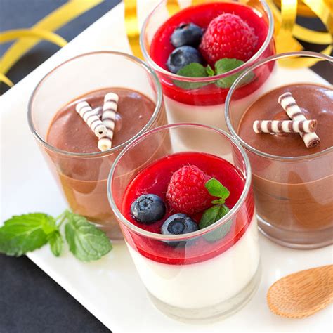 Verrine De Framboises Et Chocolat