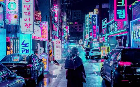 Wide Neon City Aesthetic Wallpapers Wallpaper Cave