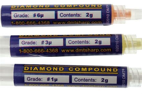 DMT Diamond Paste Set Of 1 3 And 6 Microns DPK Advantageously