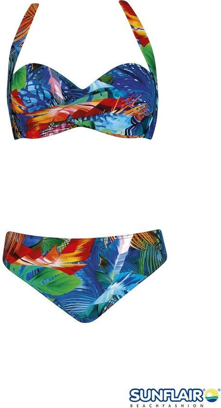 Sunflair Bikini Multicolor Flower Fashionistas Maat 42C Bol