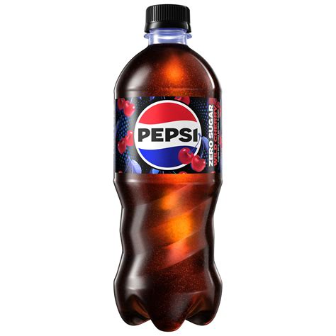 Pepsi Zero Sugar Wild Cherry Flavor SmartLabel