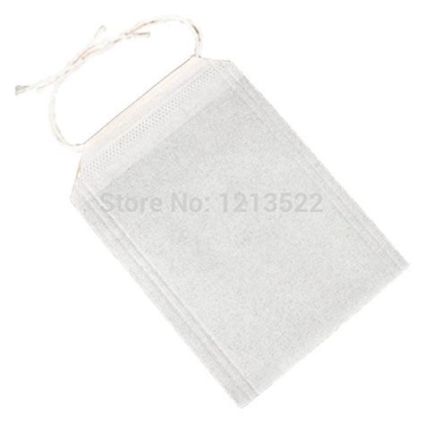 Pcs Set Empty Teabags String Heat Seal Filter Paper Herb Loose Tea