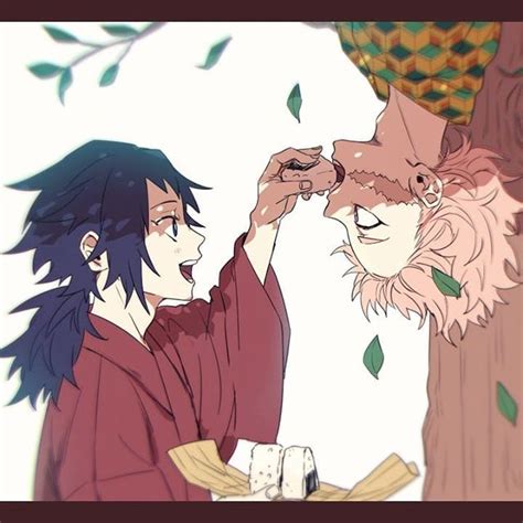 Kimetsu No Yaiba Giyuu X Sabito