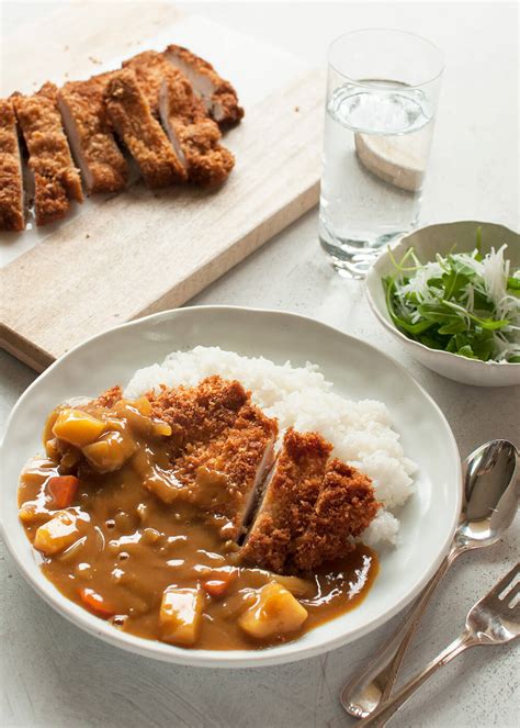 katsu curry japanese curry rice  chicken cutlet recipetin japan
