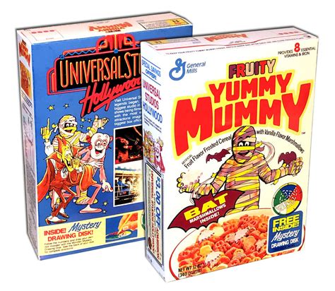 Cereal Box Yummy Mummy The Toyroom Repro And Custom Packaging