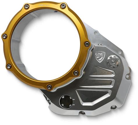 CNC Racing Clutch Cover Ducati Monster 937 ABS 21 23 Clear Bicolor