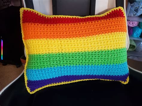 Gay Pride Flag Pillow Etsy