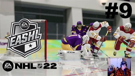 EASHL Gameplay 9 NHL 22 YouTube