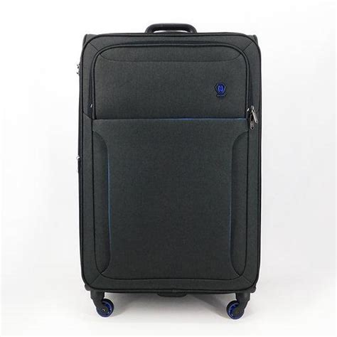 Чемодан NURI Elite Graphite на 4-х колёсах, материал прочная ткань ...