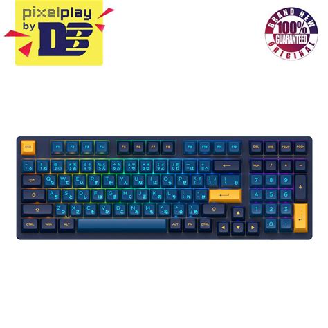 Akko Macaw Hiragana Version Rgb Full Size Hot Swappable Mechanical Keyboard Akko Cs