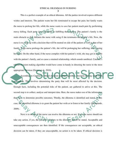 Ethical Dilemma Essay Example Topics And Well Written Essays 750 Words