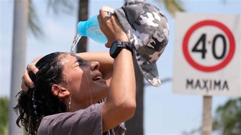 Un Meteor Logo Explic El Alerta Roja Por La Ola De Calor En Mendoza