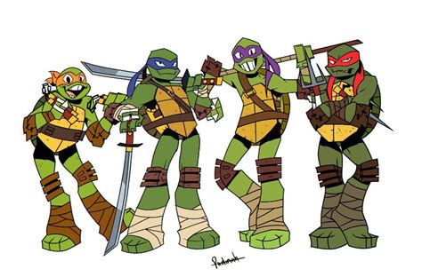 Tmnt 2012 Style Rottmnt Mikey Artofit