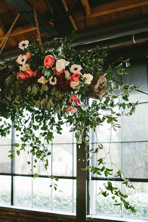 29 Gorgeous Wedding Floral Chandeliers That Will Blow Your Mind