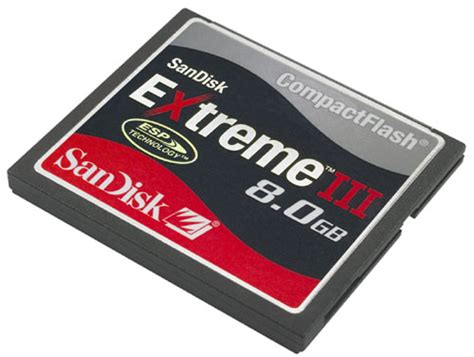 Sandisk Carte M Moire Compactflash Extreme Iii Go Cartes