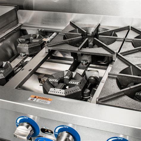 Globe Gas Hot Plate 36 Countertop WebstaurantStore