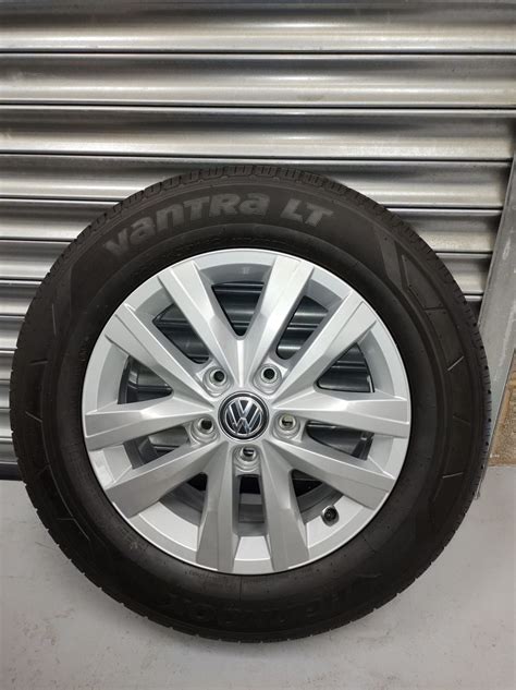 Vw Transporter T61 Highline Alloy Wheels And Tyres Set Of 4