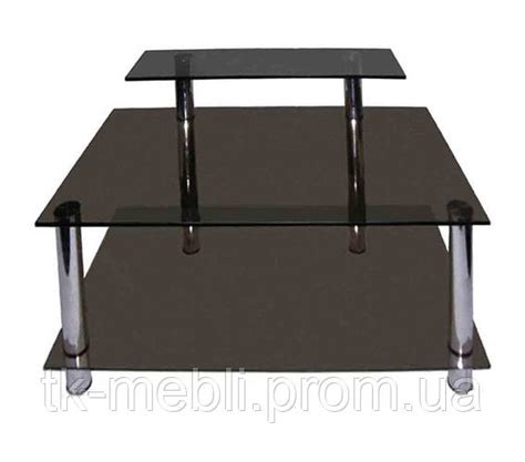 Стойка стеклянная под телевизор ТВ-11 (тонированная) 900х400х550, цена ...