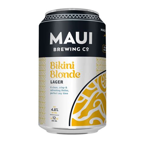Maui Brewing Co Bikini Blonde Lager 12 Fl Oz Delivery Or Pickup Near Me Instacart