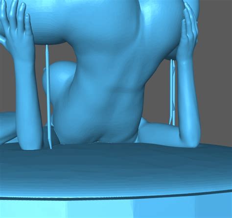 3D File PRETTY SM EROTIC PEN HOLDER SPREADING LEGS WIDE OPEN PUSSY GIRL FOR YOUR DESK PRINT IN