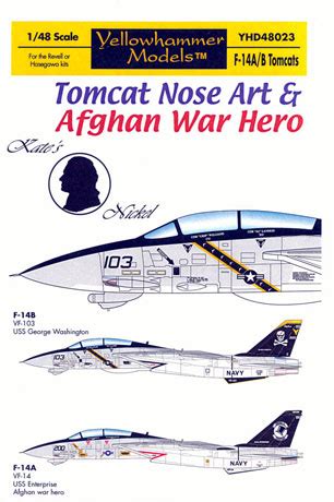 F 14A Tomcats Afghan War Heroes Decal Review By Rodger Kelly