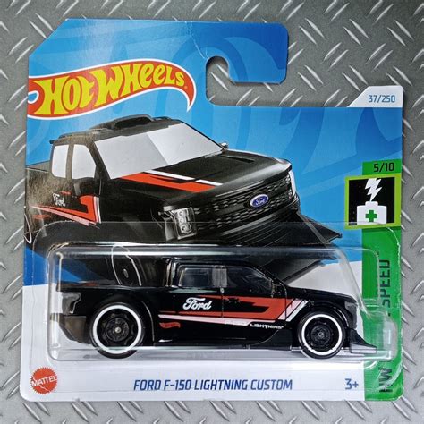 Hot Wheels Ford F 150 Lightning Custom Rare Collectible Miniature Model 1 64 Scale Gift Idea